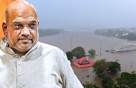 കേരളത്തെ ഉദാരമായി സഹായിക്കുമെന്ന് അമിത് ഷാ; ഗവര്‍ണറുമായി സംസാരിച്ചു, 52.27കോടി അനുവദിച്ചു