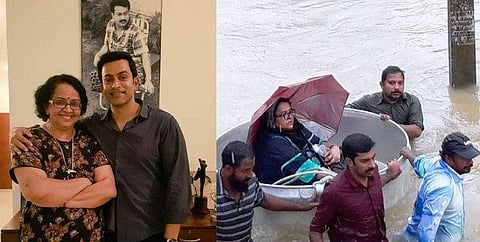 'അമ്മേ, വേഗം മാറിക്കോളൂ, അല്ലെങ്കില്‍ ചെമ്പില്‍ കയറി പോകേണ്ടിവരും'; മഴ കനത്തപ്പോള്‍ പൃഥ്വിരാജ് വിളിച്ചു പറഞ്ഞു