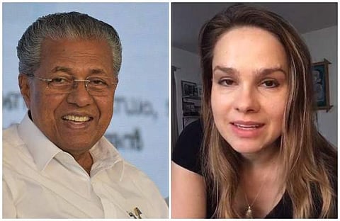 സഹോദരി ജീവന്‍ വെടിഞ്ഞ നാട് ദുരിതത്തില്‍ മുങ്ങുമ്പോള്‍ കൈത്താങ്ങുമായി ഇലിസ്; സമാനതകളില്ലാത്ത അനുഭവമെന്ന് മുഖ്യമന്ത്രി