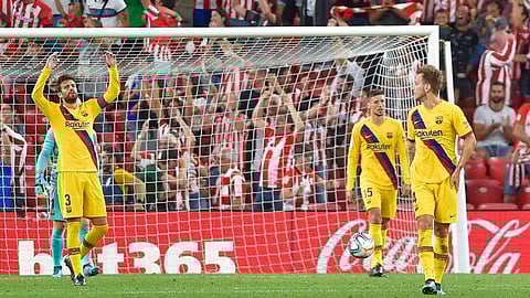 ബാഴ്‌സലോണയെ ഞെട്ടിച്ച് അത്‌ലറ്റിക്ക് ബില്‍ബാവോ; ലാ ലിഗ ഉദ്ഘാടന പോരില്‍ ചാമ്പ്യന്‍മാര്‍ വീണു