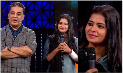 ബി​ഗ് ബോസിൽ മത്സരാർത്ഥിയുടെ ആത്മഹത്യാശ്രമം; നടിയുടെ പ്രവർത്തിയിൽ നിരാശനെന്ന്  കമല്‍ ഹാസന്‍ 