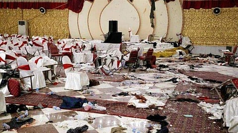 കാബൂളില്‍ വിവാഹച്ചടങ്ങിനിടെ ചാവേര്‍ സ്‌ഫോടനം ; 63 മരണം 