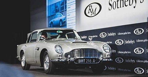 ചരിത്രം കുറിച്ച് 'ബോണ്ട്' കാര്‍ ; ലേലത്തില്‍ റെക്കോഡ് മൂല്യം,  45 കോടി രൂപ