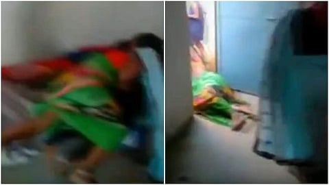 ആശ്രമം സ്‌കൂളിലെ തൂപ്പുകാരിക്ക് സൂപ്രണ്ടിന്റെ ഭര്‍ത്താവിന്റെ ക്രൂരപീഡനം, വലിച്ചിഴച്ച് പുറത്തേക്കെറിഞ്ഞു; നടുക്കുന്ന ദൃശ്യങ്ങള്‍ 