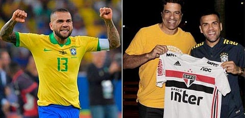 ഇനി കളി നാട്ടില്‍; ബ്രസീലിന്റെ ഡാനി ആല്‍വെസ് സാവോ പോളോയില്‍