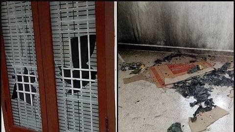 ഉദ്ഘാടനം ചെയ്യാനിരുന്ന കോണ്‍ഗ്രസ് ഓഫീസ് എസ്ഡിപിഐക്കാര്‍ തകര്‍ത്തു; പേരാമ്പ്രയില്‍ ഹര്‍ത്താല്‍