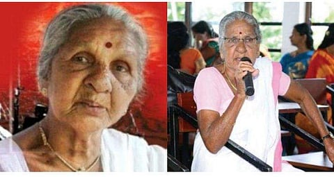 വിപ്ലവ ​ഗായിക അനസൂയ അന്തരിച്ചു