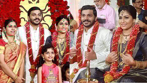 ഇരട്ട സഹോദരന്റെ വിവാഹചടങ്ങില്‍ താരമായി അഞ്ജലി നായര്‍; വീഡിയോ