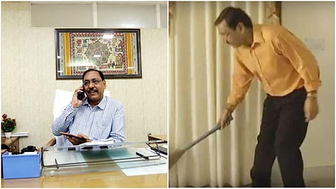 എല്ലാ ദിവസവും 10 മിനിറ്റ് നേരത്തെ വരും, ഓഫീസ് അടിച്ചുവാരി വൃത്തിയാക്കും; കഴിഞ്ഞ 26 വര്‍ഷത്തെ പതിവിന് ഈ ഐഎഎസുകാരന് പറയാന്‍ ഒരു കാര്യമുണ്ട്