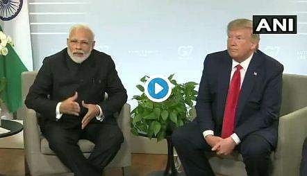 മോദിയുടെ ഇംഗ്ലിഷ് മികച്ചത്, സംസാരിക്കാത്തത് വേണ്ടെന്നുവച്ചിട്ട്: ഡോണള്‍ഡ് ട്രംപ് (വിഡിയോ)