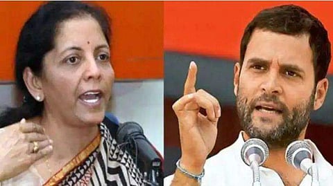 രാഹുലിന് പൊതുജനം തക്കതായ മറുപടി നല്‍കിയിട്ടുണ്ട്; കള്ളന്‍, കള്ളി എന്നിവ ഉപയോഗിക്കുന്നതിന്റെ അര്‍ഥം എന്താണ്; നിര്‍മല സീതാരാമന്‍