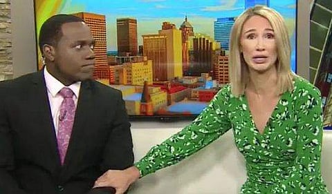 സഹ അവതാരകനെ ഗൊറില്ലയായി താരതമ്യപ്പെടുത്തി വാര്‍ത്താ അവതാരക; ഒടുവില്‍ പരസ്യമായി മാപ്പ് (വിഡിയോ)