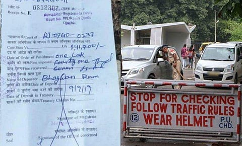 അമിതഭാരം കയറ്റിയതിന് പിഴ; ലോറിയുടമ അടച്ചത് 1.41 ലക്ഷം രൂപ 