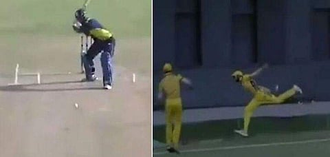 ആ ചാട്ടത്തില്‍ ക്യാച്ചെടുത്തു, ഒപ്പം തിരിച്ചെറിഞ്ഞു; ഏറ്റവും മികച്ച ക്യാച്ചെന്ന് ക്രിക്കറ്റ് ലോകം