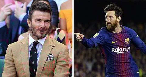 മെസിയെ ഇന്റര്‍ മിയാമിയിലേക്ക് എത്തിക്കാന്‍ ബെക്കാമിന്റെ ശ്രമം, ചരടുവലി സുവാരസിലൂടെ