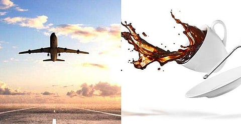 പൈലറ്റിന് കുടിക്കാനുള്ള ചൂട് കാപ്പി കണ്‍ട്രോള്‍ പാനലില്‍ വീണു; പുക ഉയര്‍ന്നതോടെ വിമാനത്തിന് അടിയന്തര ലാന്‍ഡിങ്