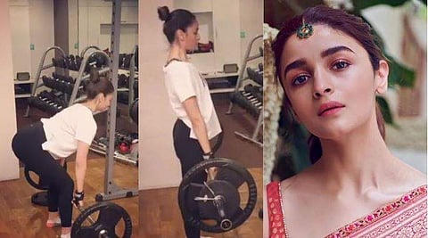 70 കിലോ ഭാരം ഉയര്‍ത്തി ആലിയ; ബ്യൂട്ടി മാത്രമല്ല ഡബിള്‍ സ്‌ട്രോങ്ങുമാണെന്ന് ആരാധകര്‍; വൈറലായി വിഡിയോ