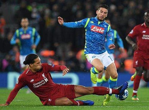 നാപ്പോളിക്ക് ഗോളടിക്കാന്‍ വാന്‍ഡൈക്കിന്റെ ബാക്ക് പാസ്;ഗുരുതര പിഴവില്‍ സൂപ്പര്‍ താരത്തിനെതിരെ വിമര്‍ശനം