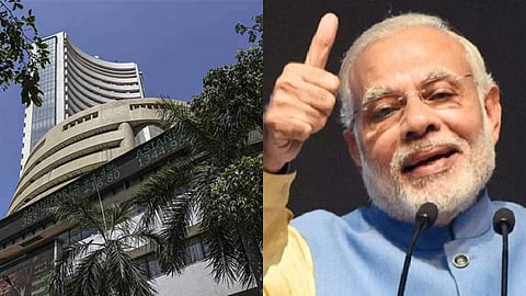 വിപണിയെ കൈപിടിച്ച് ഉയര്‍ത്തി മോദി സര്‍ക്കാര്‍; നിക്ഷേപകര്‍ കൂടുതല്‍ സമ്പന്നരായി, ഒഴുകിയെത്തിയത് ഏഴുലക്ഷം കോടി; 'തിളക്കമാര്‍ന്ന വെളളിയാഴ്ച'