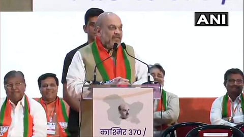 അന്ന് വെടിനിര്‍ത്തല്‍ പ്രഖ്യാപിച്ചത് അനവസരത്തില്‍, പാക് അധിനിവേശ കശ്മീര്‍ നെഹ്‌റുവിന്റെ സൃഷ്ടി: കോണ്‍ഗ്രസിനെ കടന്നാക്രമിച്ച് അമിത് ഷാ