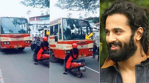 'കലക്കിയടാ', കെഎസ്ആര്‍ടിസി ഡ്രൈവറെ പാഠം പഠിപ്പിച്ച യുവതിക്ക് ഉണ്ണിമുകുന്ദന്റെ കൈയ്യടി (വിഡിയോ)