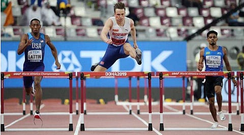 ലോക അത്‌ലറ്റിക് ചാമ്പ്യന്‍ഷിപ്പ്, മലയാളി താരം ജാബിര്‍ സെമിയില്‍