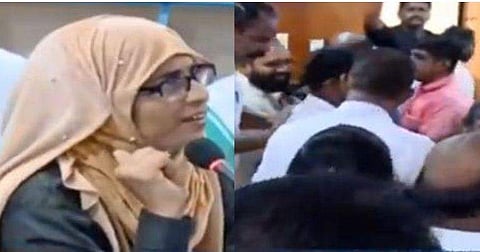 സെക്രട്ടറി എവിടെ ? ; മരട് നഗരസഭാ കൗണ്‍സില്‍ യോഗത്തില്‍ ബഹളം ; ഭരണ പ്രതിപക്ഷ വാക്‌പോര്