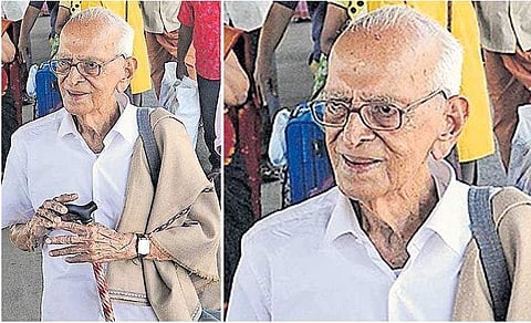 പ്രായം വെറും അക്കം മാത്രം; നൂറാം വയസില്‍ ഹിമാലയം കയറിവരാനൊരുങ്ങി ചിത്രന്‍ നമ്പൂതിരിപ്പാട്