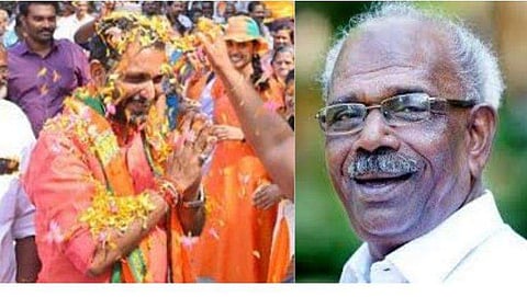കെ സുരേന്ദ്രന്‍ ആനയല്ല, വീണ്ടും മല്‍സരിക്കുന്നത് പണം മോഹിച്ച് : മന്ത്രി എം എം മണി