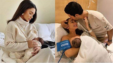 'ബോറടിപ്പിക്കുന്ന മമ്മിയായി ഞാനും മാറും': മുലയൂട്ടുന്ന ചിത്രം പങ്കുവെച്ച് എമി ജാക്‌സണ്‍, വൈറല്‍