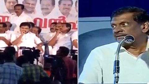 'ഇറങ്ങിപ്പോടാ'; യുഡിഎഫ് കണ്‍വെന്‍ഷനില്‍ പിജെ ജോസഫിന് എതിരെ കൂക്കിവിളിയും തെറിയഭിഷേകവും, അനുനയിപ്പിച്ച് ജോസ് കെ മാണി