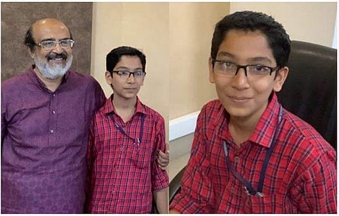 അന്നു മുതൽ എല്ലാ മാസവും ദുരിതാശ്വാസ നിധിയിലേയ്ക്ക് 10 രൂപ നൽകി ആദർശ്;  ഒമ്പതാം ക്ലാസുകാരന് അഭിനന്ദനവുമായി ധനമന്ത്രി 