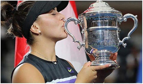 സെറീനയെ അട്ടിമറിച്ച് ബി​യാ​ങ്ക; യുഎസ് ഓപ്പണിൽ മുത്തമിട്ട് 19കാരി 