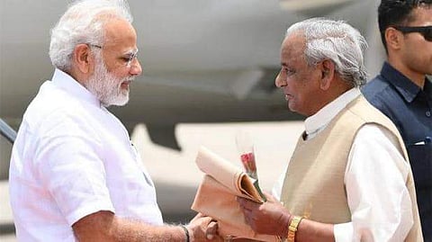 പ്രധാനമന്ത്രി നരേന്ദ്ര മോദിക്കൊപ്പം കല്യാണ്‍ സിങ്‌