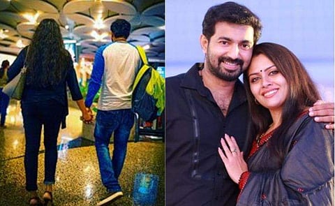 'കൈകോർത്തു നടക്കാൻ തുടങ്ങിയിട്ട്‌ എട്ട് വർഷം'; ധന്യയുടെ കൈപിടിച്ച് ജോൺ 