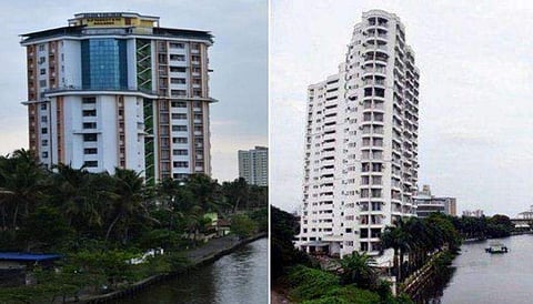 മരടിലെ രണ്ട് ഫ്ലാറ്റുകൾ ഇന്ന് നിലംപൊത്തും ; രാവിലെ എട്ടുമുതൽ നിരോധനാജ്ഞ; ​ഗതാ​ഗത നിയന്ത്രണം