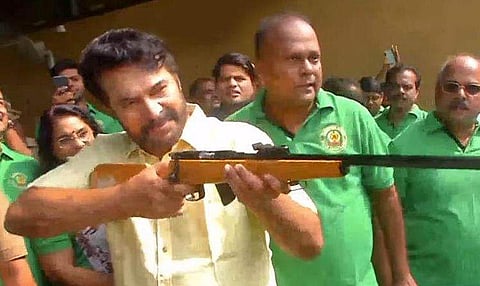'വെടിവെക്കുന്നത് അത്ര നല്ല കാര്യമല്ല. പക്ഷേ അറിഞ്ഞിരിക്കുന്നത് നല്ലതാ': റൈഫിള്‍ അസോസിയേഷനില്‍ അംഗത്വമെടുത്ത് മമ്മൂട്ടി