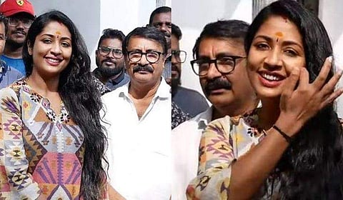 ബോട്ട് കണ്ടക്ടറായി നവ്യ വീണ്ടും ക്യാമറക്ക് മുന്നിൽ; 'ഒരുത്തീ' ചിത്രീകരണം തുടങ്ങി (വിഡിയോ)