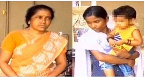 റോഡ് കയ്യേറിയെന്ന് പരാതി ; വീടിന്റെ ഒരുഭാഗം ഇടിച്ചുനിരത്തി ; കിടക്കാന്‍ ഇടമില്ലാതെ വീട്ടമ്മയും പെണ്‍മക്കളും പെരുവഴിയില്‍