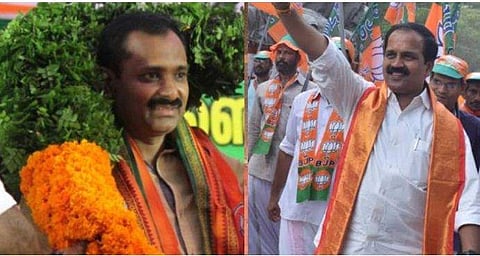 വി വി രാജേഷ്, വി കെ സജീവന്‍