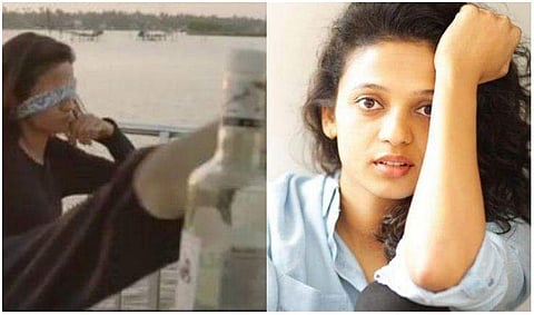 കണ്ണുകെട്ടി നീതയുടെ ബോട്ടിൽ കാപ്പ് ചലഞ്ച്; വൈറലായി നടിയുടെ വിഡിയോ 