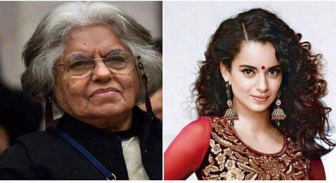 'ആ സ്ത്രീയെ നാലു ദിവസം കുറ്റവാളികള്‍ക്കൊപ്പം ജയിലില്‍ അടയ്ക്കണം' ; അഭിഭാഷക ഇന്ദിര ജയ്‌സിങ്ങിനെതിരെ കങ്കണ