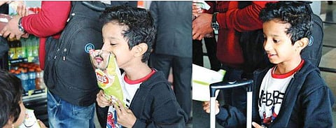 ലെയ്‌സ് പാക്കറ്റില്‍ മുഖം ചേര്‍ത്ത്... കളിച്ചു ചിരിച്ച് മാധവ്, ഉള്ളുവിങ്ങുന്ന നീറ്റലോടെ ബന്ധുക്കളും