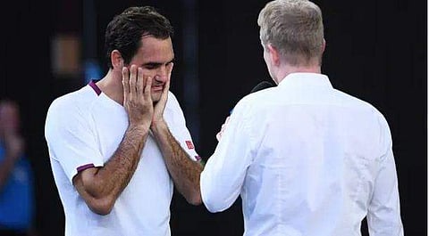 ഫെഡററെ വെള്ളം കുടിപ്പിച്ച് അമേരിക്കന്‍ താരം; ഓസ്‌ട്രേലിയന്‍ ഓപ്പണില്‍ സെമി പിടിച്ചത് കഷ്ടിച്ച് 