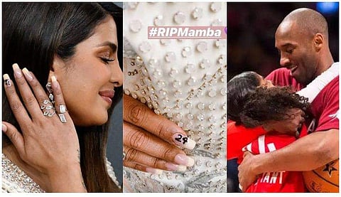 ചൂണ്ടുവിരലിൽ '24', ബ്രയന്റിന് ആദരവുമായി പ്രിയങ്ക ചോപ്ര