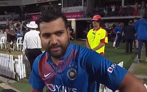 അബ്‌ഡൊമന്‍ ഗാര്‍ഡ് കണ്ടെത്താന്‍ തന്നെ 5 മിനിറ്റ് എടുത്തു, സ്വപ്‌നത്തില്‍ പോലുമില്ലാതിരുന്ന ചിന്തിച്ചില്ലെന്ന് രോഹിത് ശര്‍മ