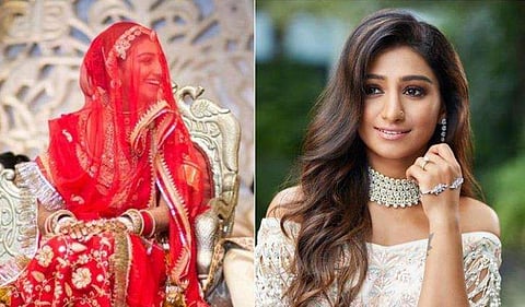 മുഖം മറച്ച വിവാഹ ഫോട്ടോയുമായി നടി; വിദ്യാഭ്യാസം ലഭിച്ചാലും ബുദ്ധിയുണ്ടാവില്ലെന്ന് വിമര്‍ശനം; മറുപടിയുമായി താരം