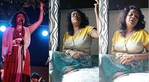 'ഏകാധിപത്യത്തിനും ഫാസിസത്തിനും എതിരെ ഉയര്‍ന്ന ഏറ്റവും ശക്തമായ ശബ്ദങ്ങളില്‍ ഒന്ന്'; പാട്ടുപാടി പ്രതിഷേധിച്ച് രശ്മി സതീഷ്; വിഡിയോ