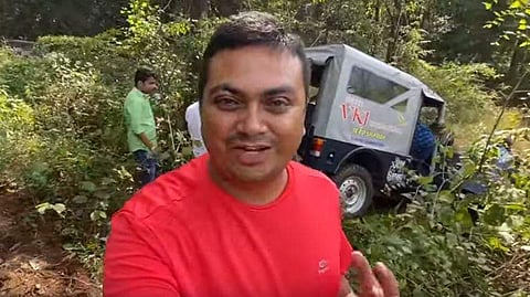 അനുവാദമില്ലാതെ സംരക്ഷിതവനത്തിലൂടെ ജീപ്പില്‍ സാഹസികയാത്ര; വ്‌ളോഗര്‍ സുജിത് ഭക്തനെതിരെ കേസ്