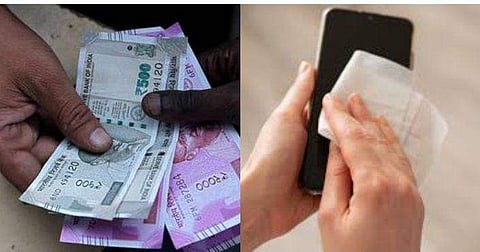 കറന്‍സി നോട്ടിലും മൊബൈലിലും ഗ്ലാസിലും കൊറോണ വൈറസ് 28 ദിവസം വരെ നിലനില്‍ക്കും ; കോട്ടണ്‍ തുണികളില്‍ 14 ദിവസവും അതിജീവിക്കുമെന്ന് പഠനം